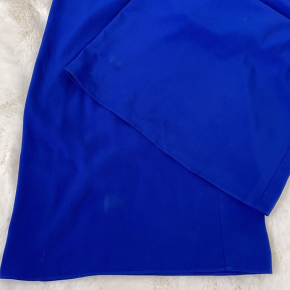 Laundry S blue jumpsuit ruffle wide leg jumpsuit - Picture 13 of 14